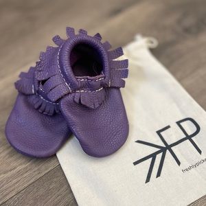 Freshly picked moccasins, purple